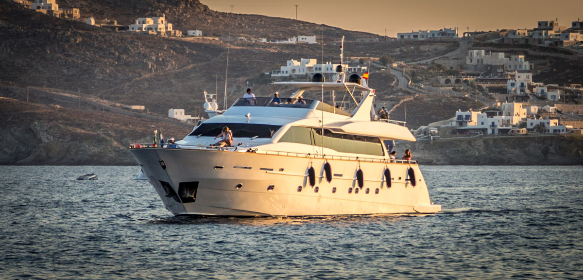 Yacht Charter / Boat Rental Service- Mykonos, Greece