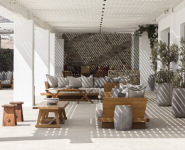 Blue Emerald villa Mykonos – exterior and outdoor areas