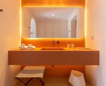 Blue Emerald villa Mykonos – bedroom interior