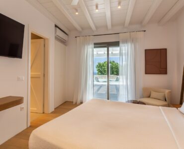 Blue Emerald villa Mykonos – bedroom interior