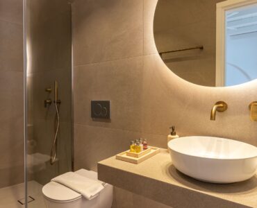 Blue Emerald villa Mykonos – bedroom interior