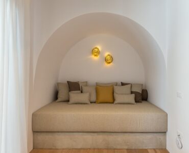 Blue Emerald villa Mykonos – bedroom interior