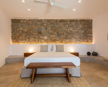 Blue Emerald villa Mykonos – bedroom interior