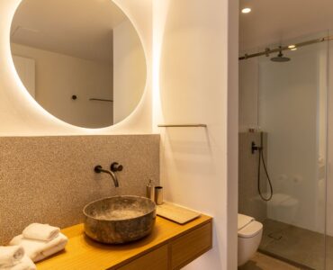 Blue Emerald villa Mykonos – bedroom interior