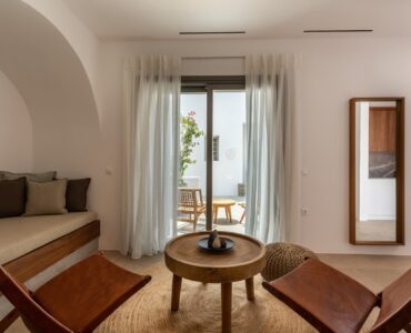 Blue Emerald villa Mykonos – bedroom interior