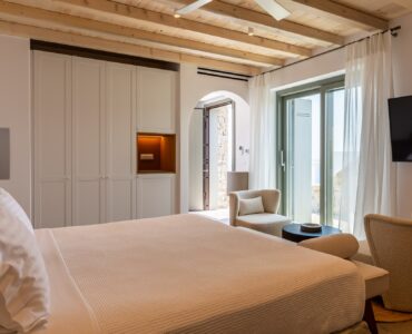 Blue Emerald villa Mykonos – bedroom interior