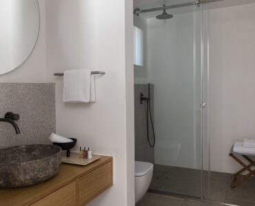 Blue Emerald villa Mykonos – bedroom interior