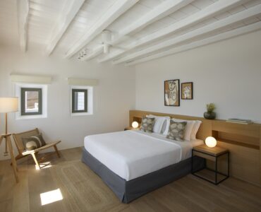 Blue Emerald villa Mykonos – bedroom interior