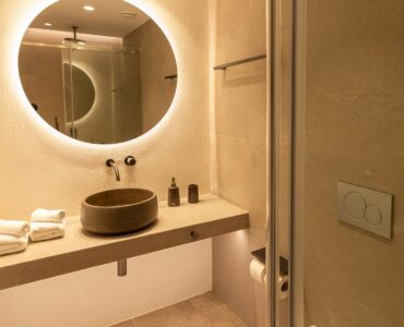 Blue Emerald villa Mykonos – bedroom interior