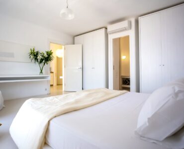 Bedroom at Maison Haute in Aleomandra, Mykonos