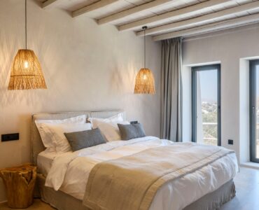 Bedroom at Muse Mansion in Agios Lazaros, Mykonos
