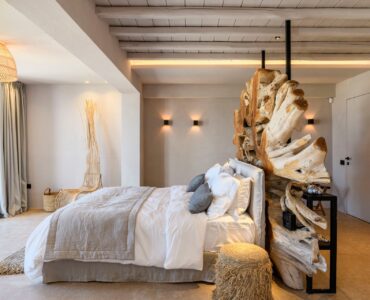 Bedroom at Muse Mansion in Agios Lazaros, Mykonos