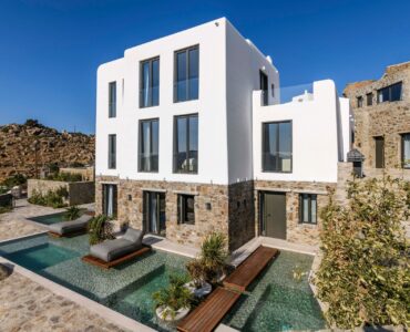 Villa on three levels at Muse Mansion in Agios Lazaros, Mykonos