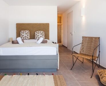 Bedroom at Platinum Superior Villa in Kalafatis, Mykonos