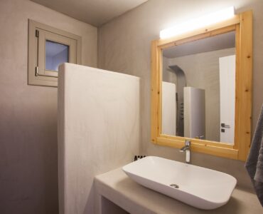 Bathroom at Platinum Superior Villa in Kalafatis, Mykonos