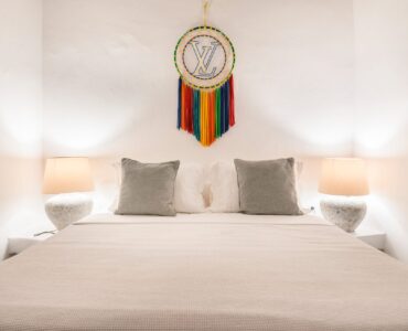 Bedroom at Villa Aquablue in Agios Lazaros, Mykonos
