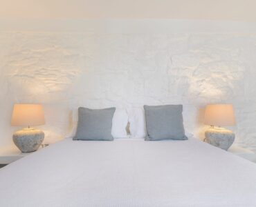 Bedroom at Villa Aquablue in Agios Lazaros, Mykonos