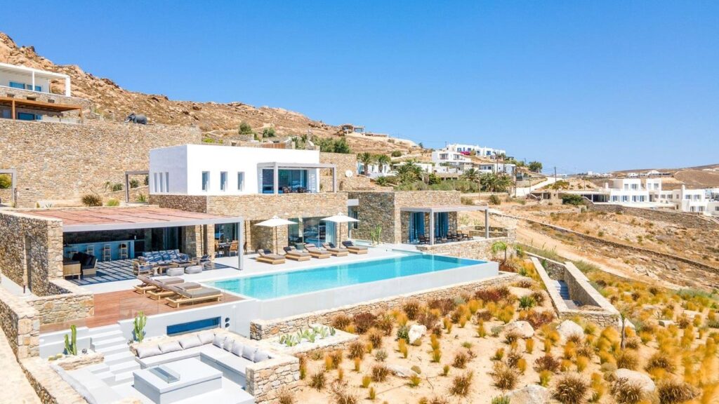 Villa Ariadne’s Mitos luxury villa in Elia, Mykonos – photo 1