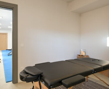 Massage room at Villa Arion in Aleomandra, Mykonos