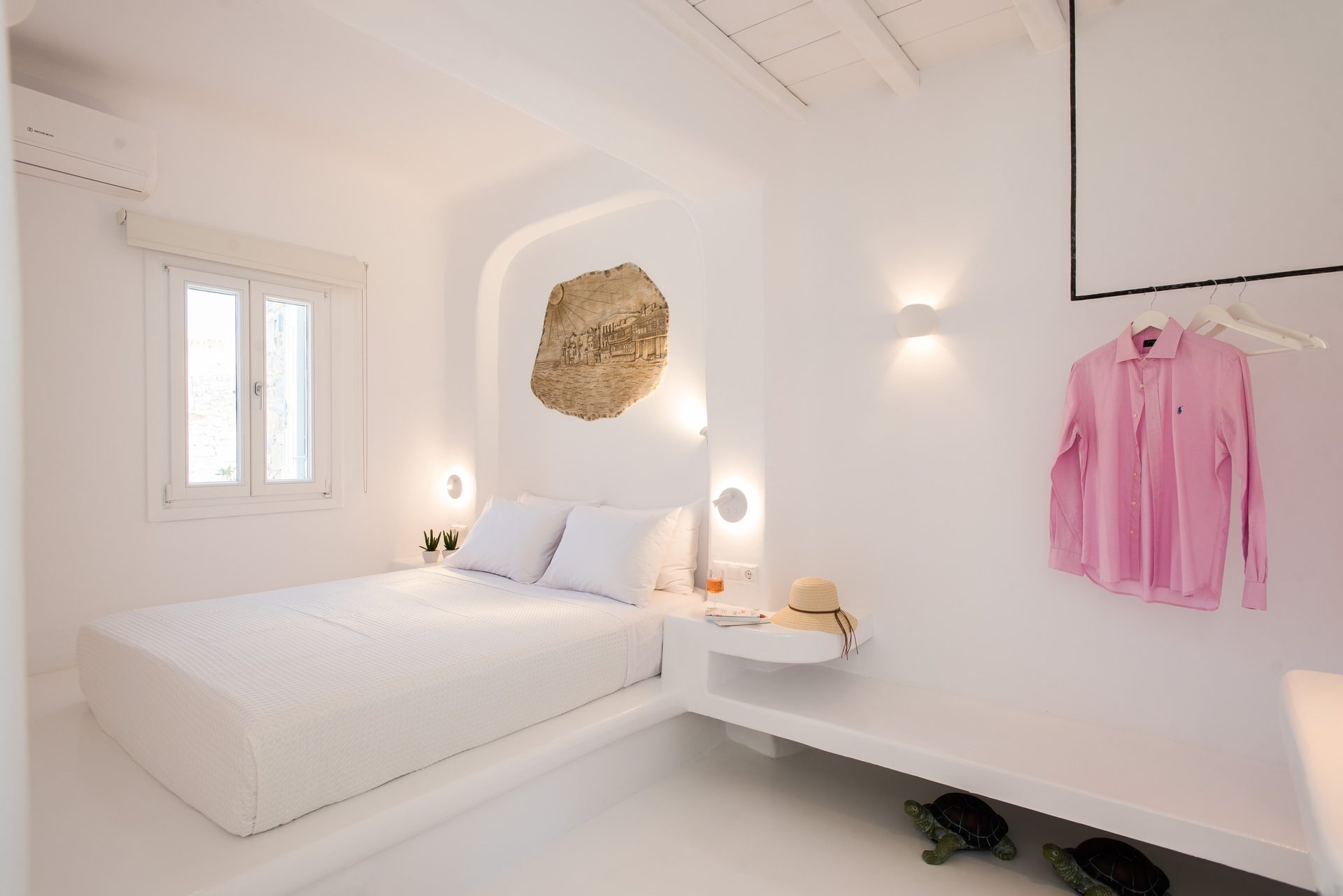 Bedroom at Villa Costa in Elia, Mykonos