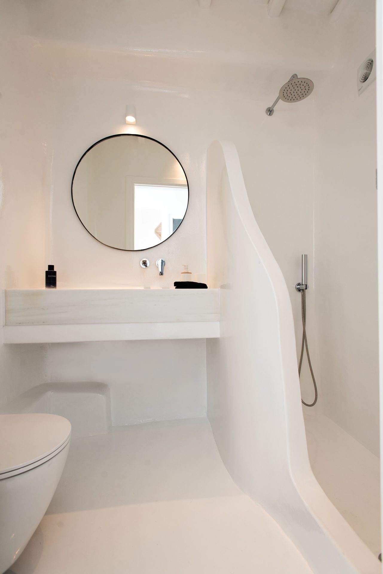 Bathroom at Villa Costa in Elia, Mykonos