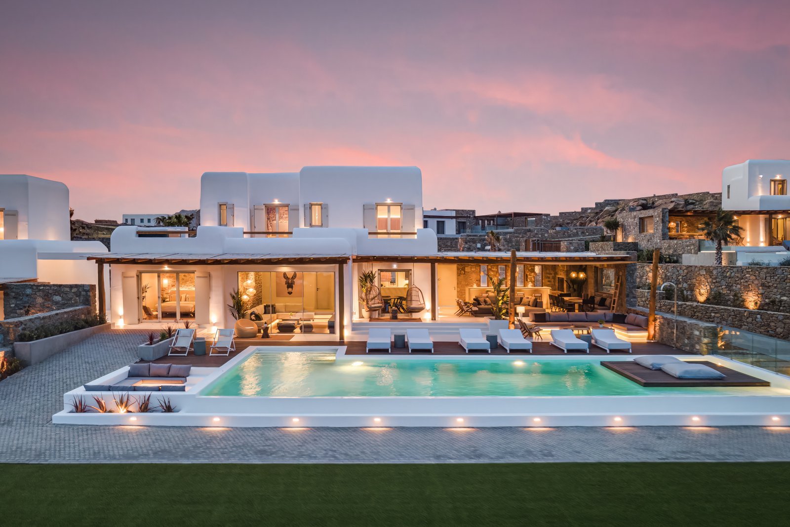 Villa Horizon Blu luxury villa in Kalafatis, Mykonos – photo 26