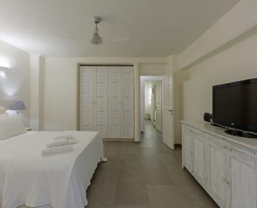 Bedroom at Villa Pergisos in Kanalia, Mykonos