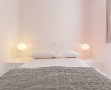 Bedroom at Villa Phaedra in Pouli, Mykonos