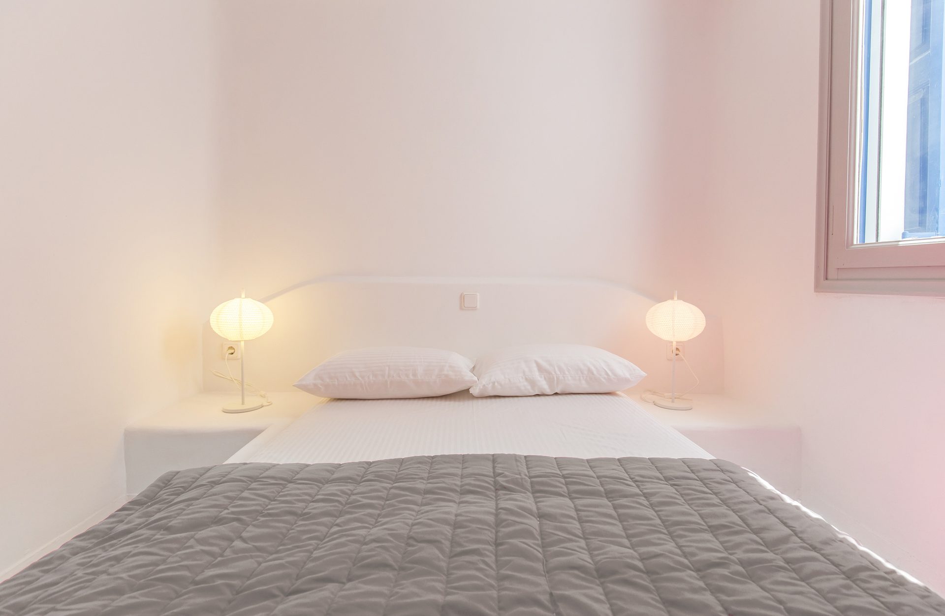 Bedroom at Villa Phaedra in Pouli, Mykonos